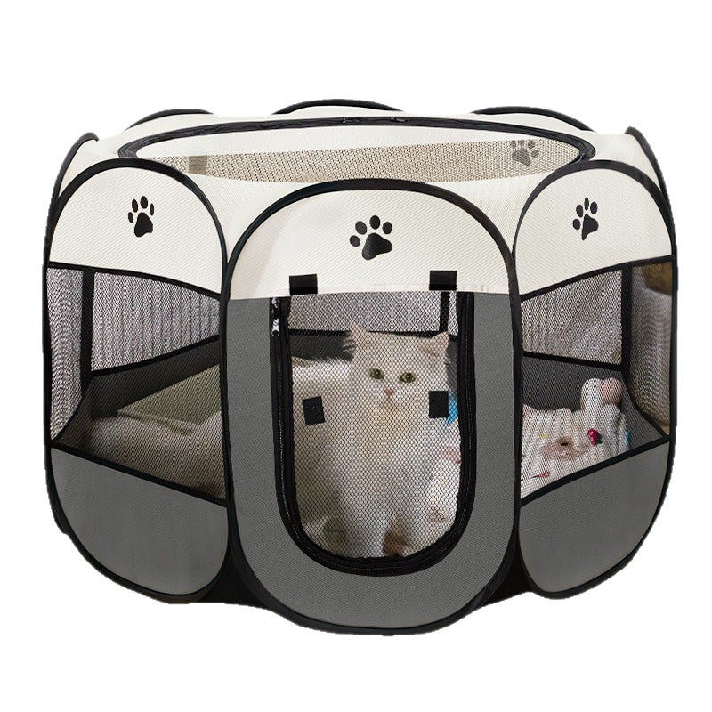 Enclosed Pet Maternity Tent and Resting Cage