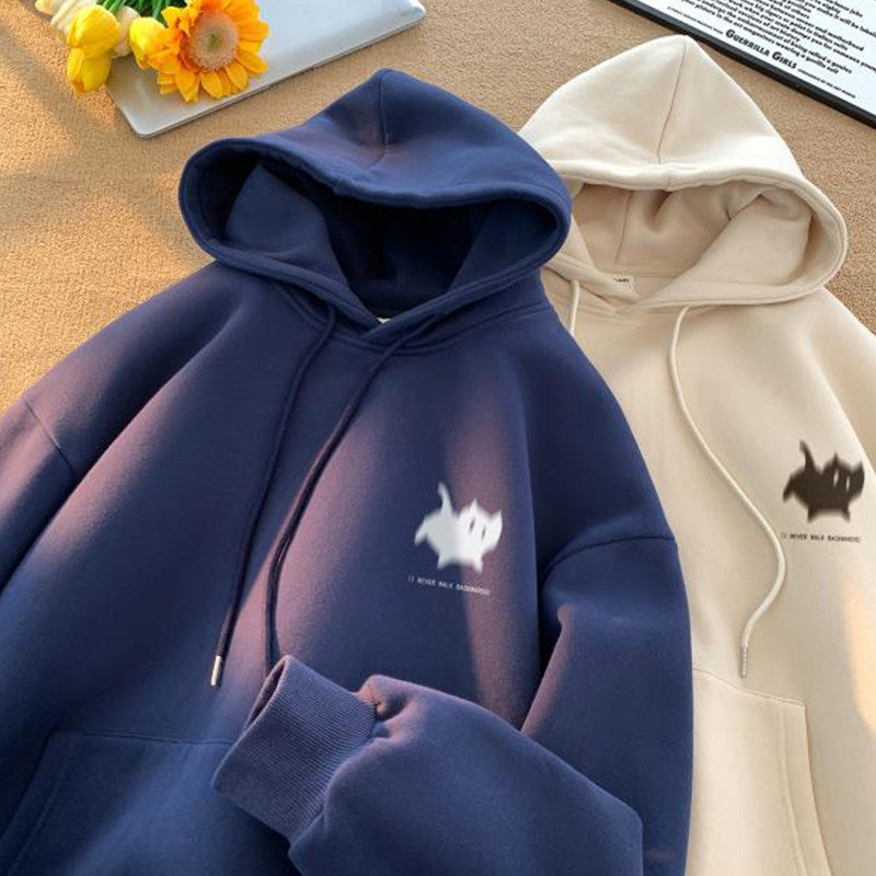 Couple hooded sweatshirt