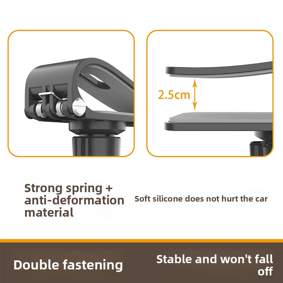 Car-mounted fixed base for camera and mobile phone