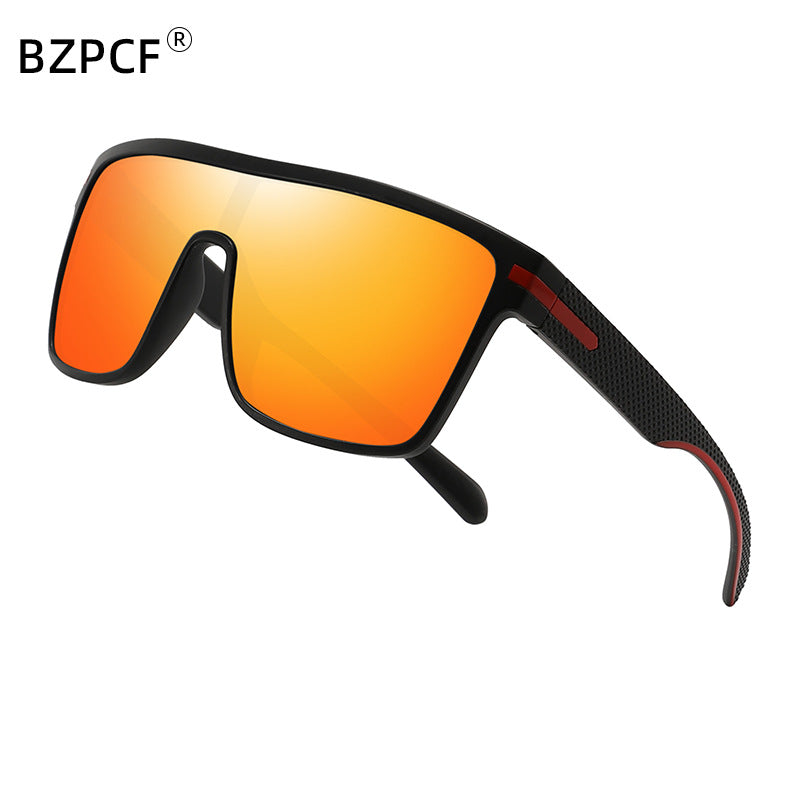 Outdoor cycling one-piece sports sunglasses