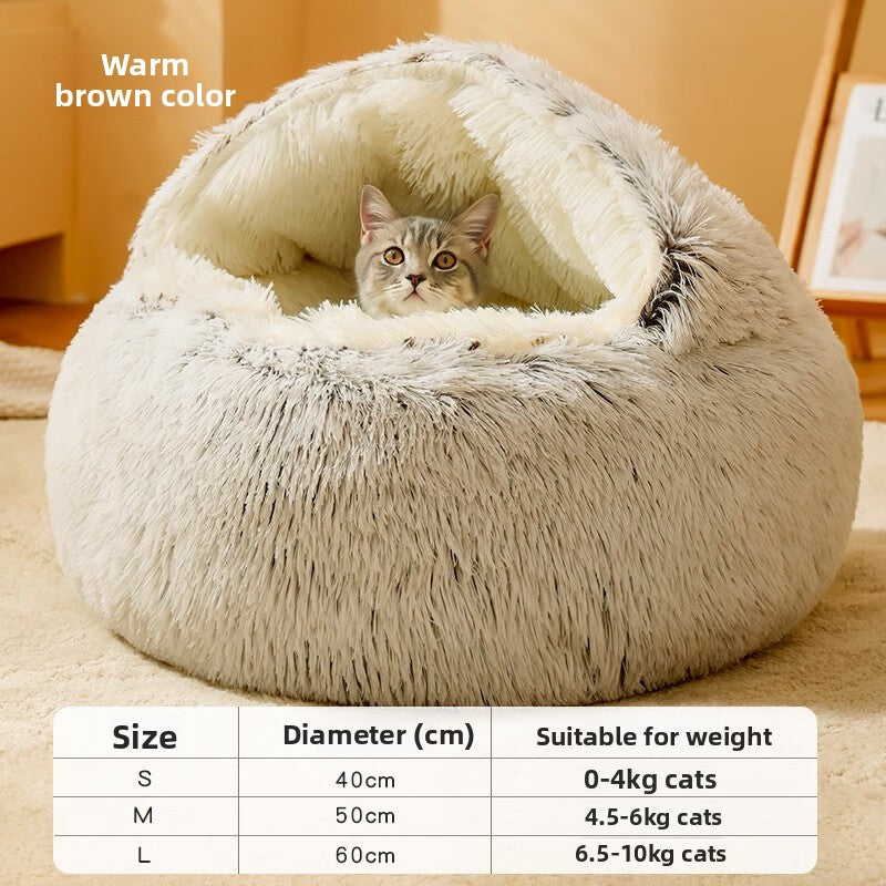 Thick cat sleeping bed