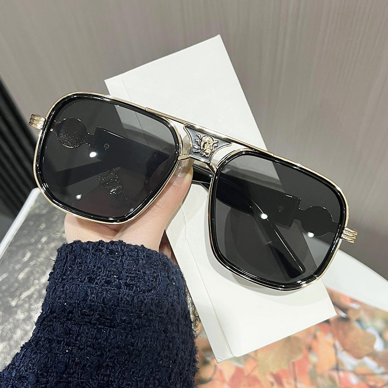 Fashion Decorative Metal Frame Sunglasses