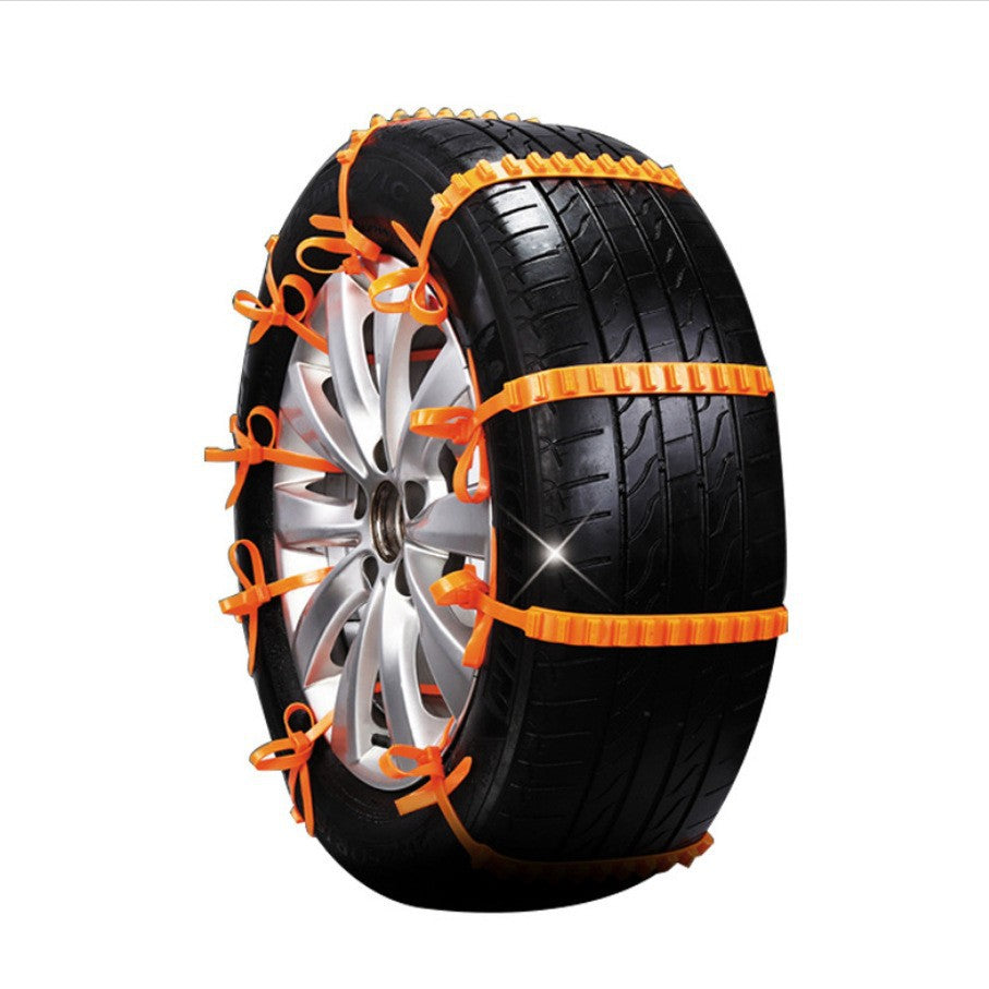 Car tire anti-slip chain