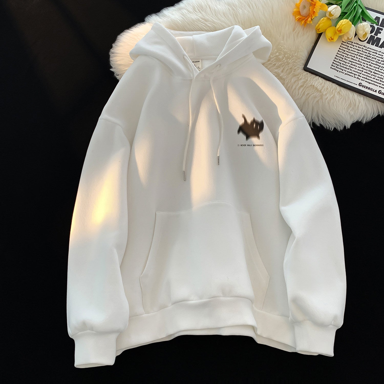 Couple hooded sweatshirt