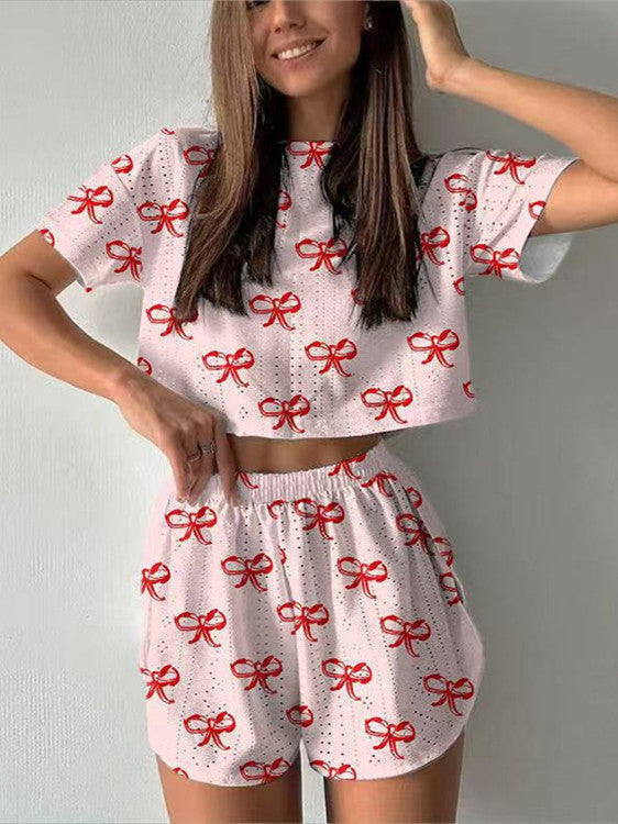 Women's Short Sleeve Pajama Set