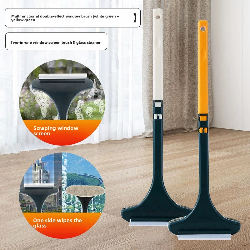 Household Double-Sided Screen and Glass Cleaning Brush