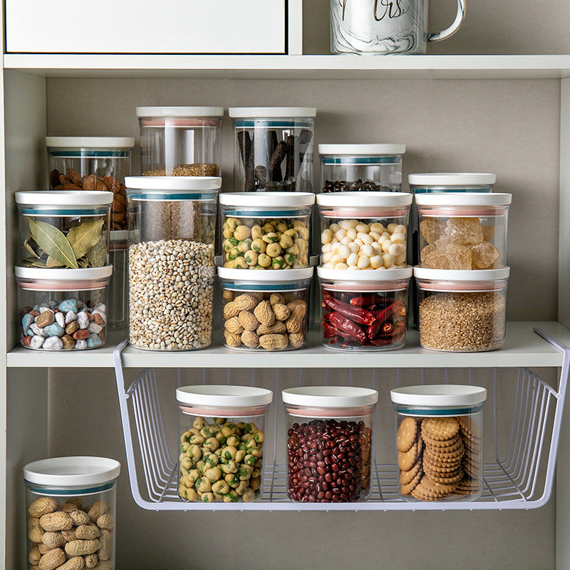 Transparent storage jars for household kitchens